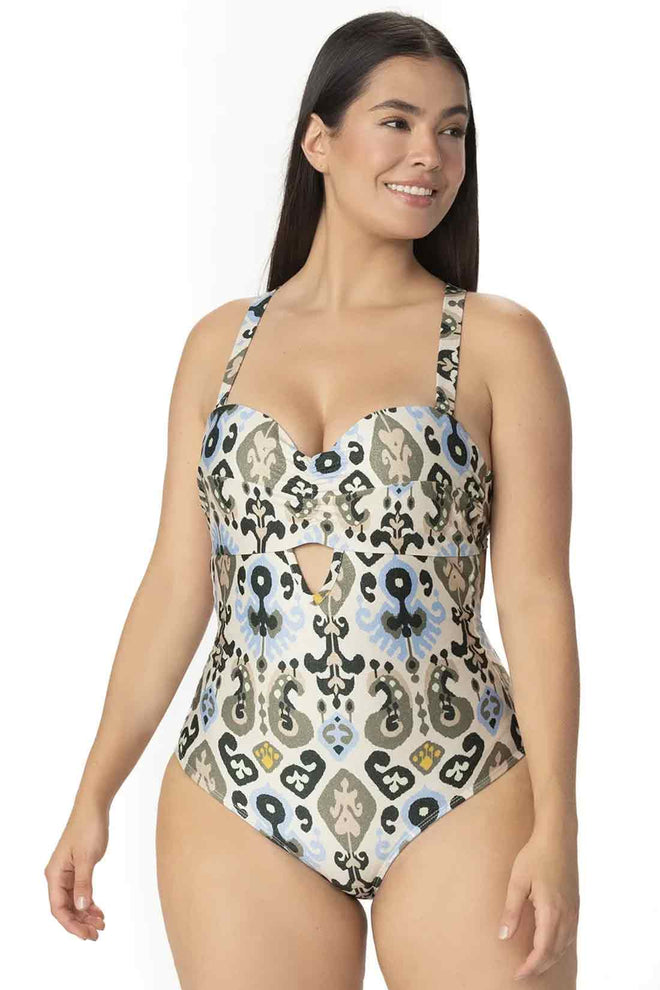 Garotas Ciara Printed One Piece front