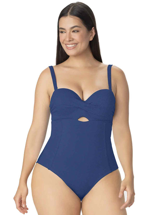 Garotas Blue Essentials Cups One Piece