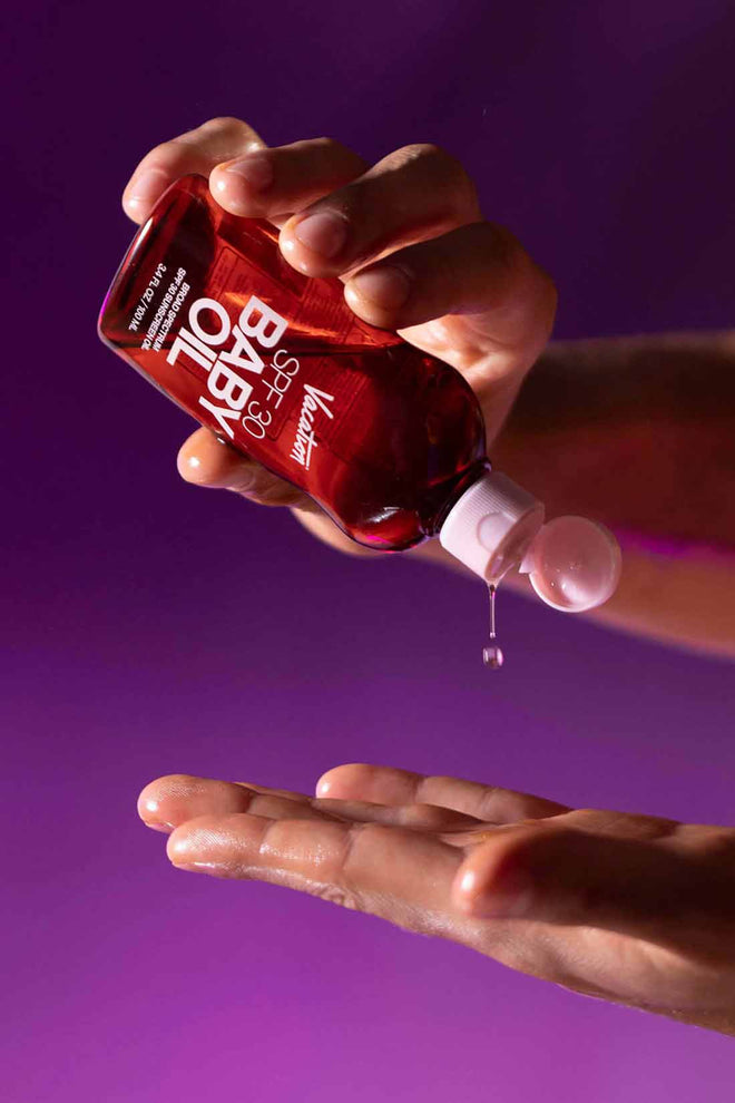Vacation Baby Oil SPF 30 open