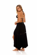 Milonga Black Wrap Skirt back