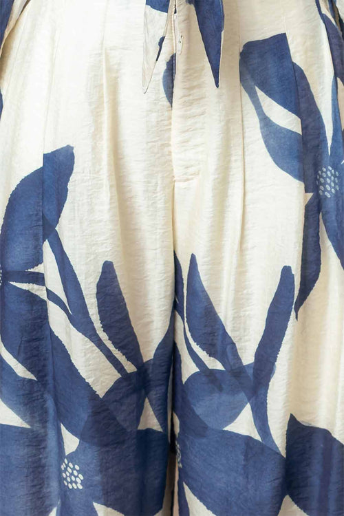 Dolman Sleeve Floral Pants Set detail