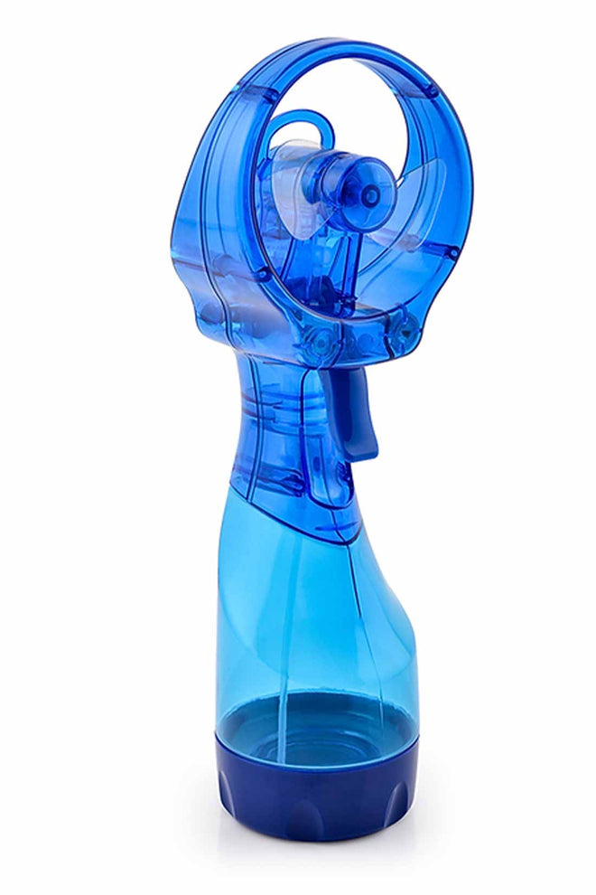 Blue Deluxe Misting Fan