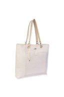 Ivory Terry Tote Bag side