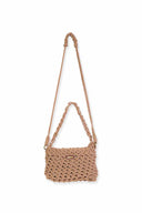 Tan Cotton Rope Crossbody