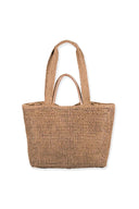 Tan Twilight Willow Tote Bag back