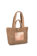 Tan Twilight Willow Tote Bag side
