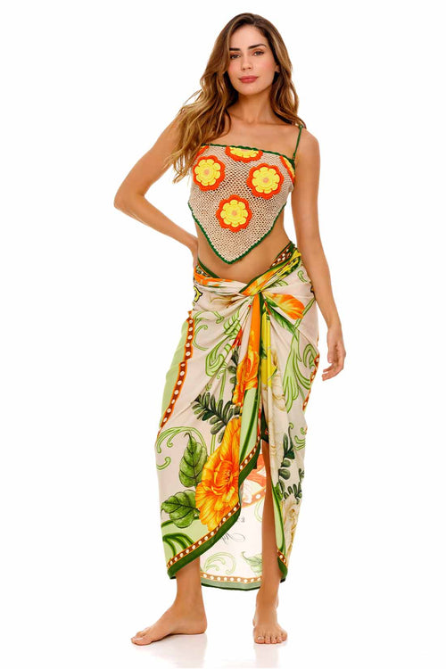 Agua Bendita Marine Ete Sarong