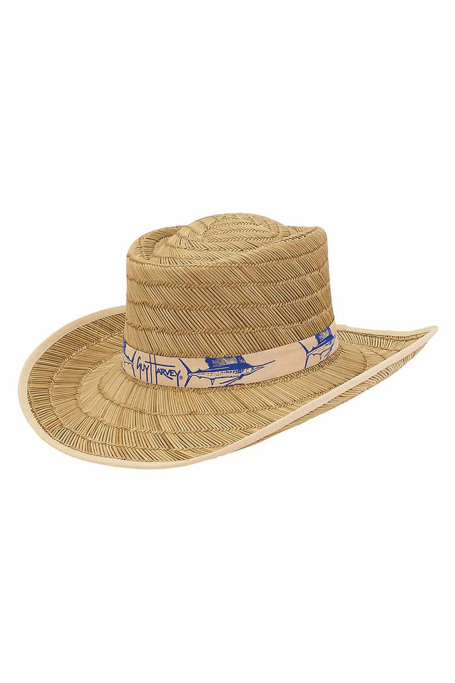 Natural Rush Straw Gambler Hat