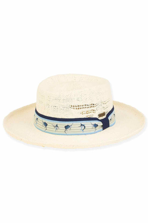 Ivory Toyo Gambler Hat
