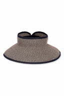 Aria Black Roll Up Visor