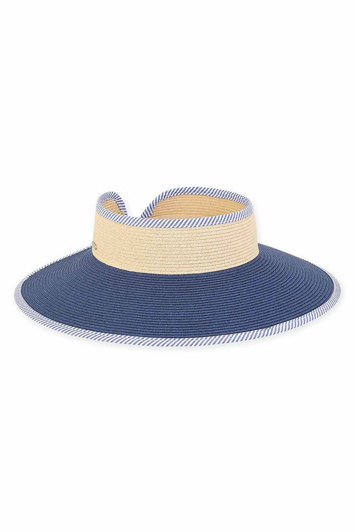 Navy Duo Tone Visor