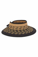 Zoe Black Roll Up Visor