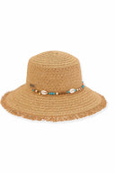 Ivy Tan Paper Braid Bucket Hat