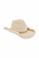 Laura Ivory Western Hat