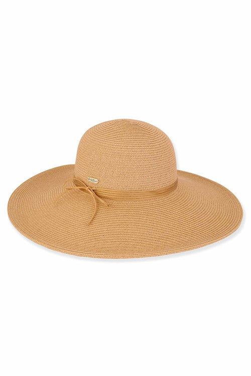 Leo Natural Paper Braid Floppy Hat