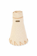 Elliana Natural Roll Up Visor packable