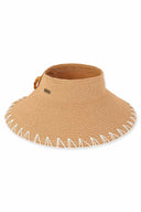 Elliana Tan Roll Up Visor