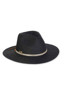 Black Paperbraid Safari Hat