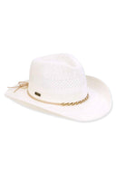Leonor Ivory Western Hat
