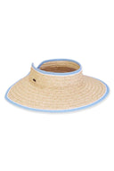Light Blue Natural Packable Visor