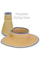 Navy Natural Packable Visor view