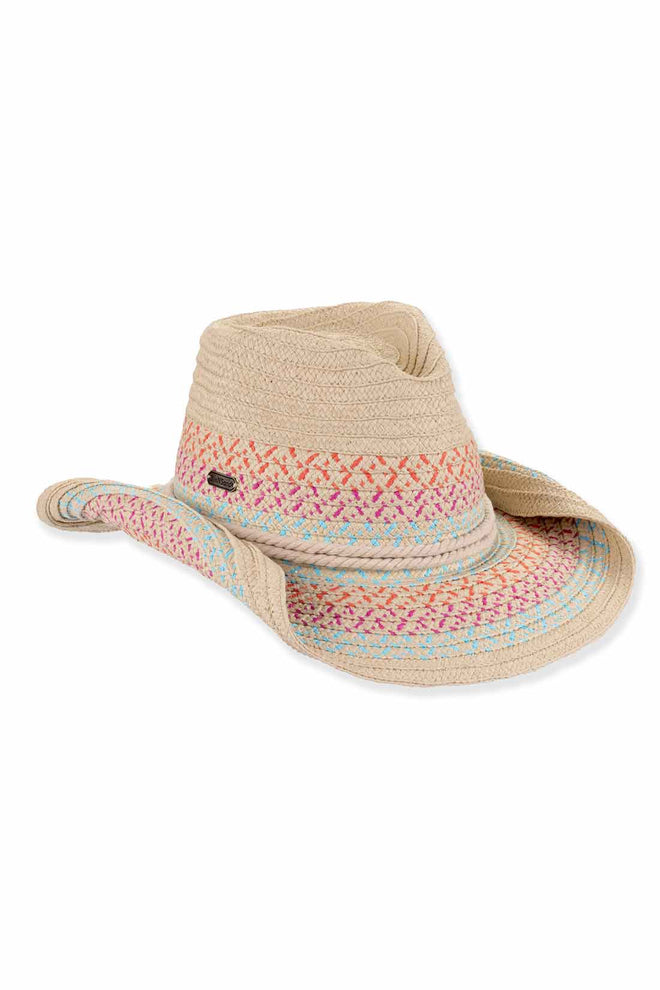 Sofia Paperbraid Western Hat