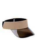 Tan Adjustable Elastic Visor