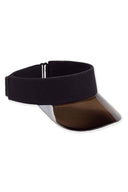 Black Adjustable Elastic Visor
