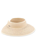 Macy Natural Rollup Visor