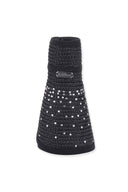 Macy Black Rollup Visor packable