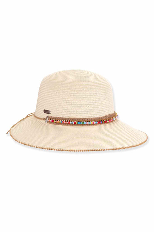 Ivory Tapered Bucket Hat