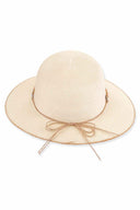 Ivory Tapered Bucket Hat back