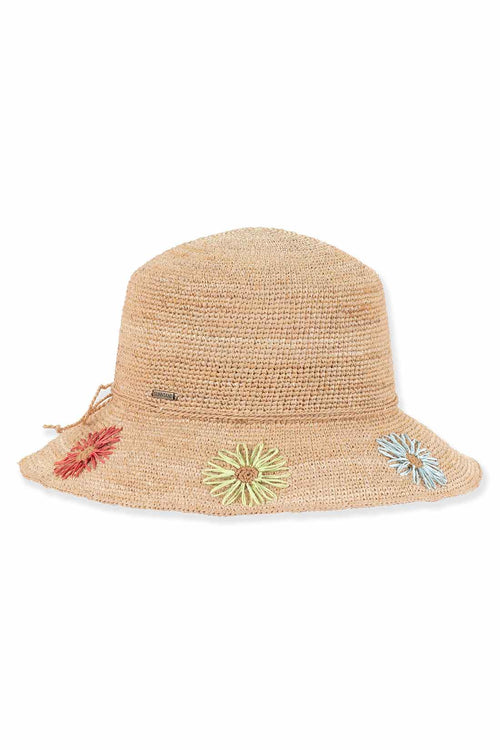 Natural Premium Raffia Bucket Hat