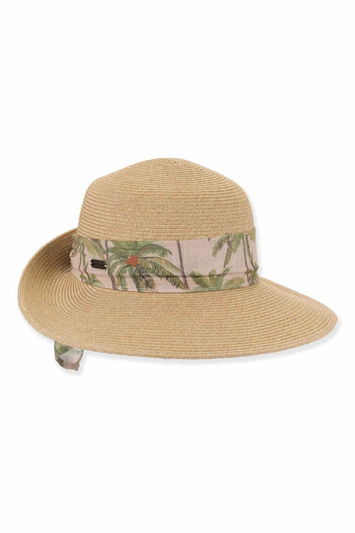Natural Palms Paper Braid Hat