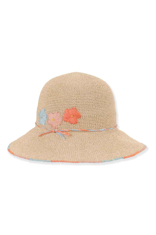 Natural Crochet Bucket Hat