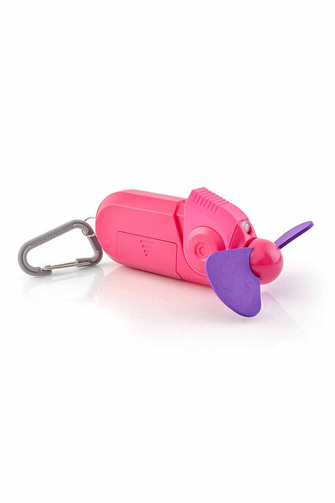 Raspberry Sport Carabiner Fan