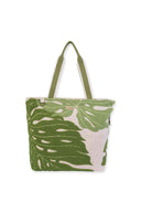 Green Monstera Tote Bag