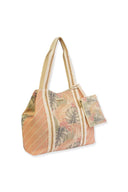 Tropical Leaves Tote Bag side