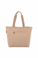 Gold Royal Pineapple Shoulder Tote back