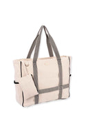Grey Jetsetter Tote Bag